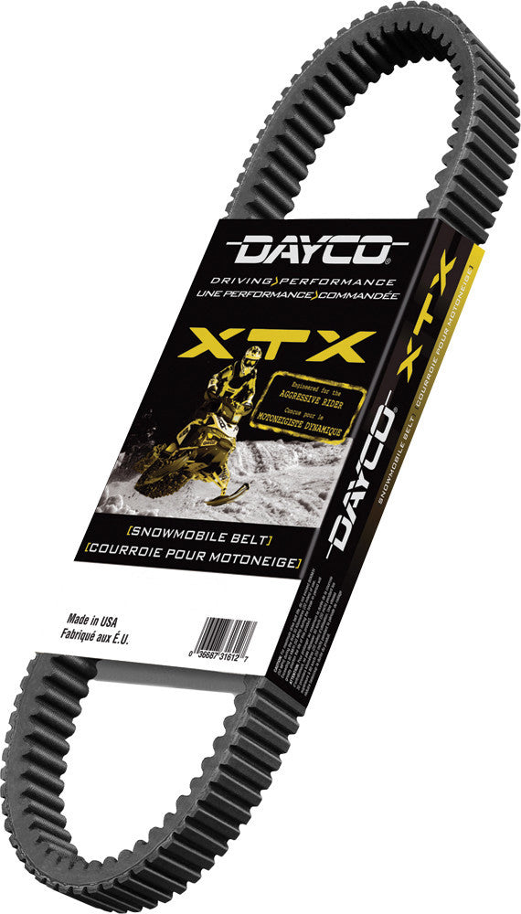 DAYCO • DAYCO XTX COURROIE D'ENTRAÎNEMENT POUR MOTONEIGE XTX5055